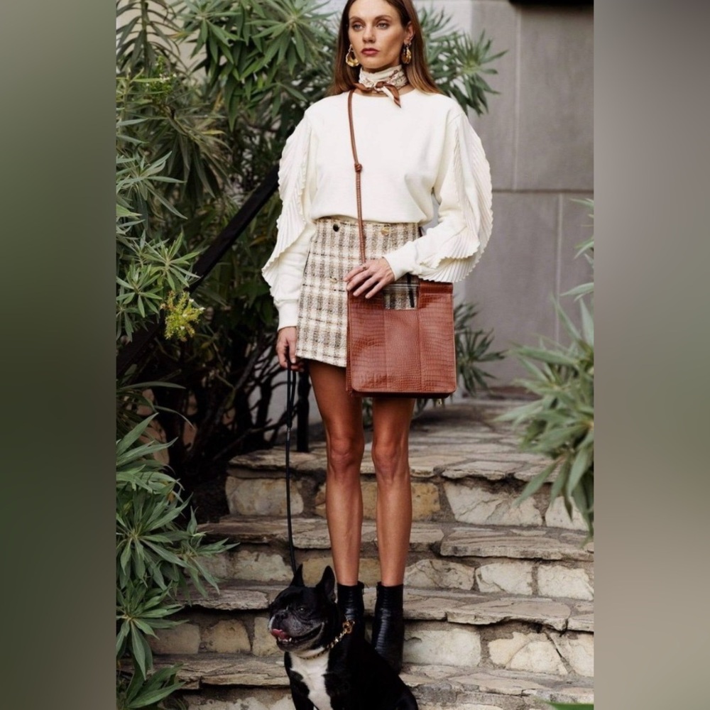 BEIS Brown Crossbody Bag